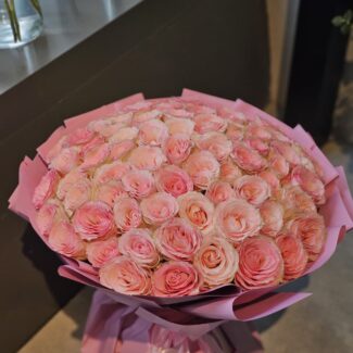 Blush Symphony Spray Rose Bouquet